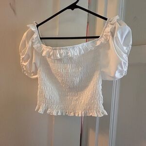 Off the shoulder top